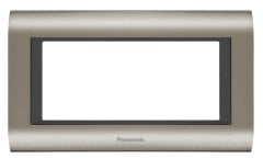 Viko Panasonic Thea Sistema  4M İnox Füme Çerçeve
