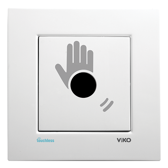 Viko Karre Serisi Touchless Temassız Anahtar Beyaz
