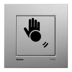 Viko Novella Gümüş Touchless Temassız Anahtar