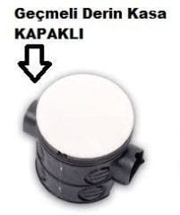 Geçmeli Derin Priz Kasası Kapaklı