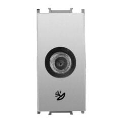 Viko Panasonic Thea Modüler Metalik Beyaz Uydu Prizi F Konnektörlü Sonlu Alt+Kapak 1M - WVTT14584MW-TR