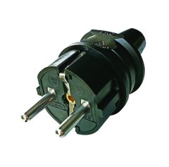 Viko Topraklı Erkek Fiş Siyah