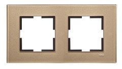 Viko Novella Cam Dore İkili Çerçeve - 92192282