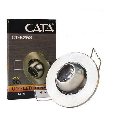 Cata 1.5 W Yıldız Spot Hareketli ct-5268b - Beyaz Işık