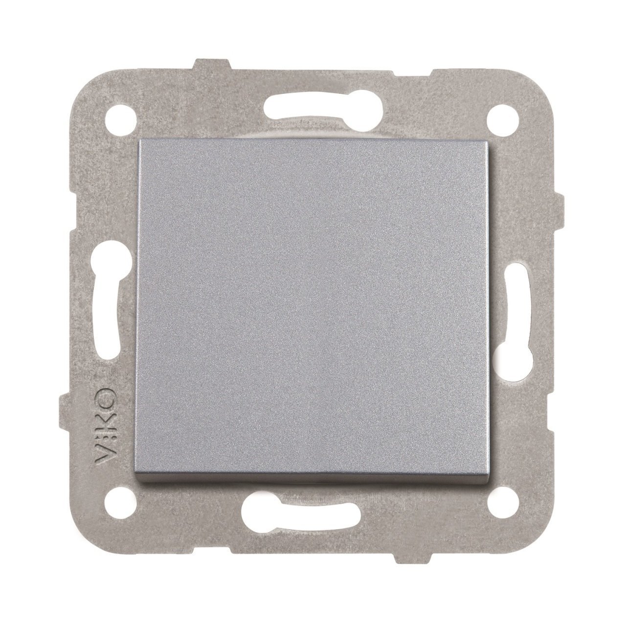 Viko Artline Novella GÜMÜŞ Renk Anahtar ve Priz Çeşitleri Tekli Anahtar