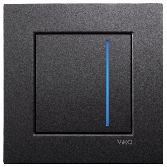 Viko Artline Novella S Dokunmatik Slider RLC 60W-300W Siyah