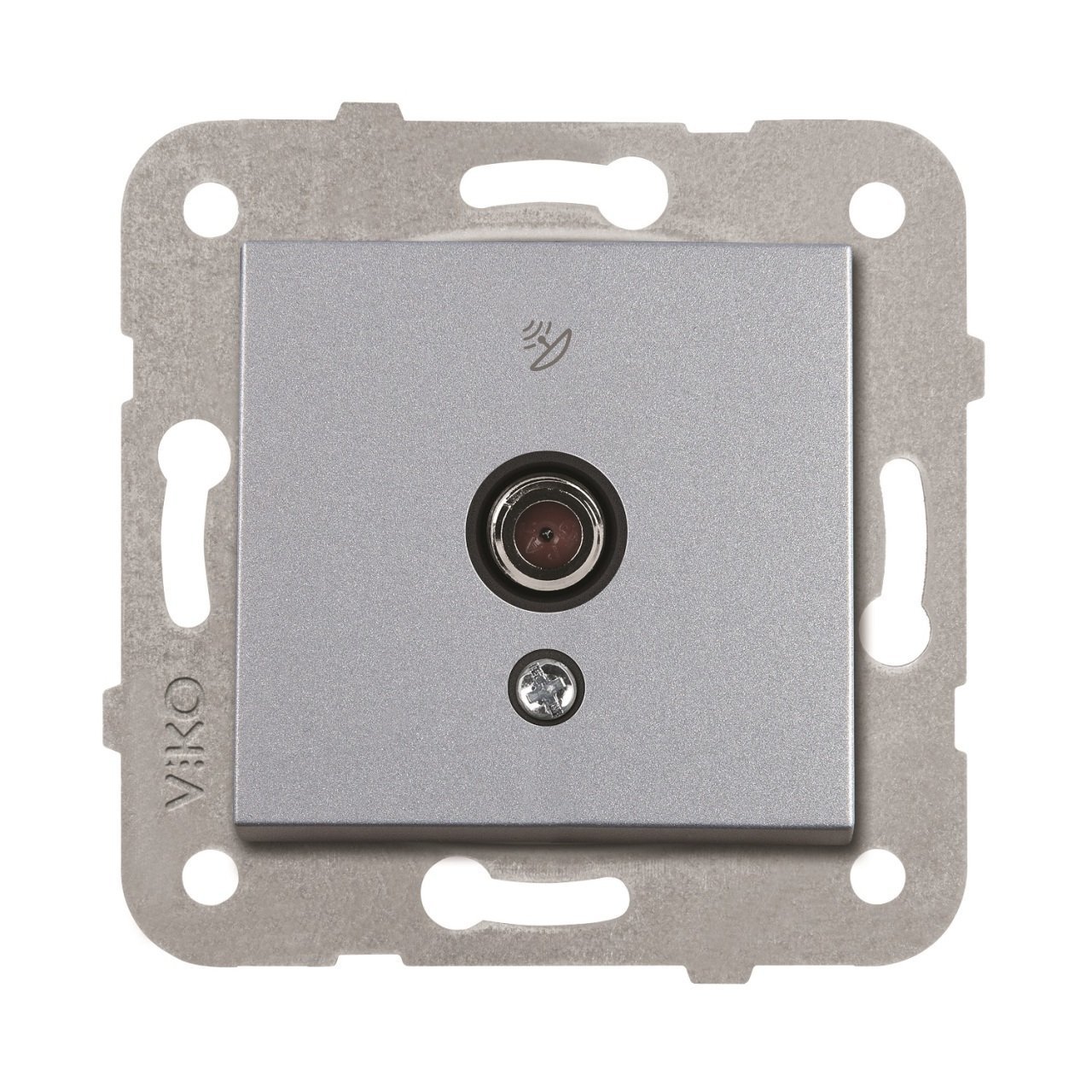 Viko Artline Novella GÜMÜŞ Renk Anahtar ve Priz Çeşitleri Uydu Prizi F Kollektörlü
