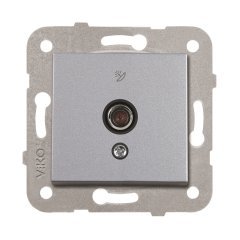 Viko Artline Novella GÜMÜŞ Renk Anahtar ve Priz Çeşitleri Uydu Prizi F Kollektörlü