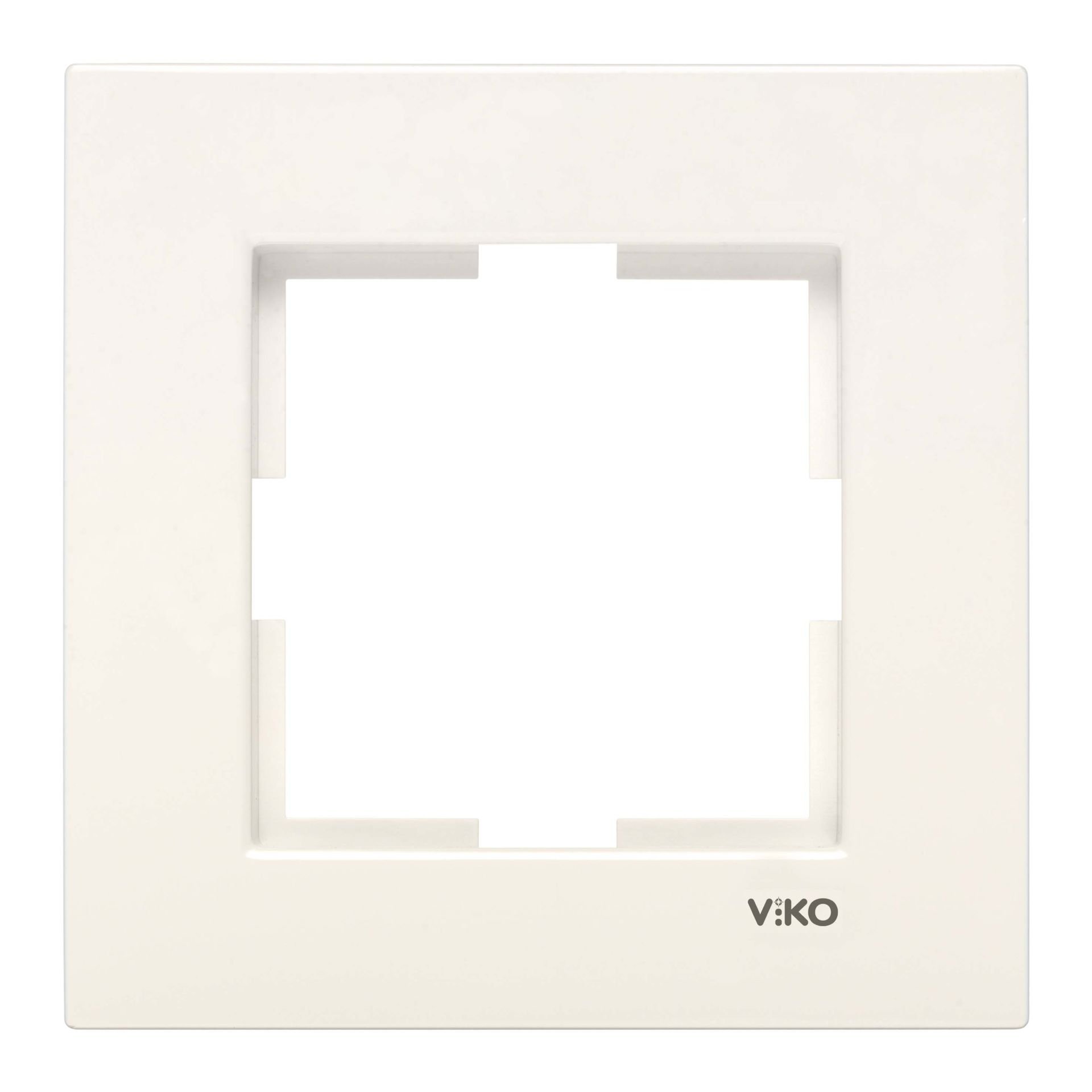 Viko Karre-Meridian Serisi Beyaz-Krem Çerçeve Çeşitleri Krem - Karre Çerçeve 1