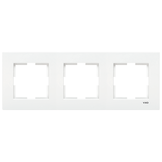 Viko Karre-Meridian Serisi Beyaz-Krem Çerçeve Çeşitleri Beyaz - Karre Çerçeve 3