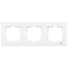 Viko Karre-Meridian Serisi Beyaz-Krem Çerçeve Çeşitleri Beyaz - Karre Çerçeve 3