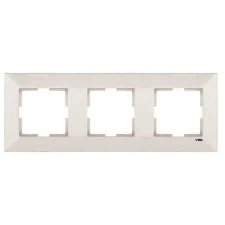 Viko Karre-Meridian Serisi Beyaz-Krem Çerçeve Çeşitleri Krem - Meridian Çerçeve 3