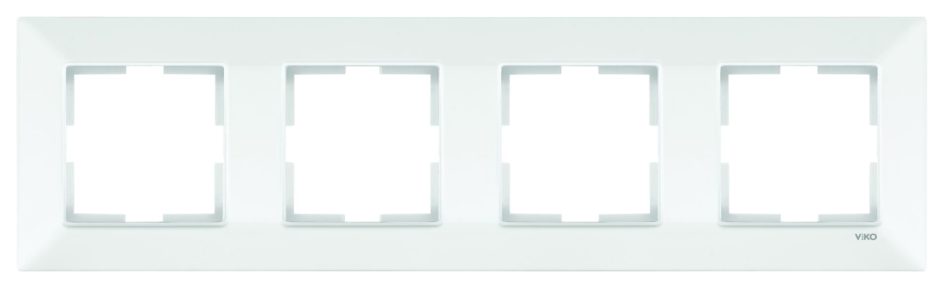 Viko Karre-Meridian Serisi Beyaz-Krem Çerçeve Çeşitleri Beyaz - Meridian Çerçeve 4