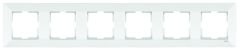 Viko Karre-Meridian Serisi Beyaz-Krem Çerçeve Çeşitleri Beyaz - Meridian Çerçeve 6lı